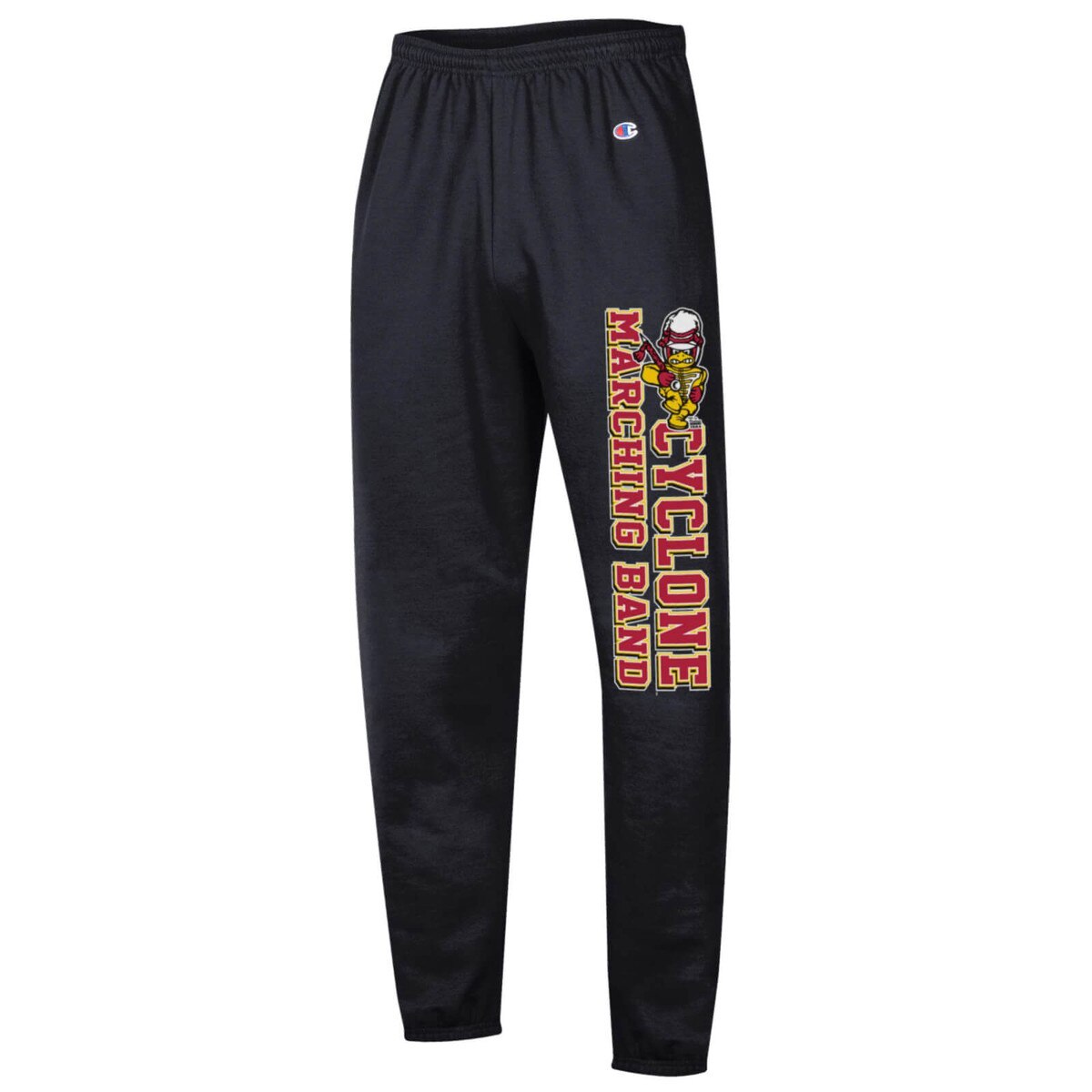 Champion® Cyclone Marching Band Cy Black Sweatpants